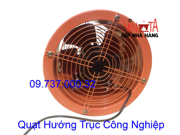 quạt hướng trục tăng áp, quạt hút mùi thông gió, quạt hút khói bếp nướng - Ảnh 2