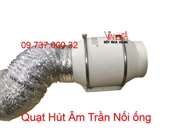 quạt hút mùi nối ống phi 100 mm, quạt thông gió, hút mùi hôi nhà vệ sinh, phòng ngủ - Ảnh 5