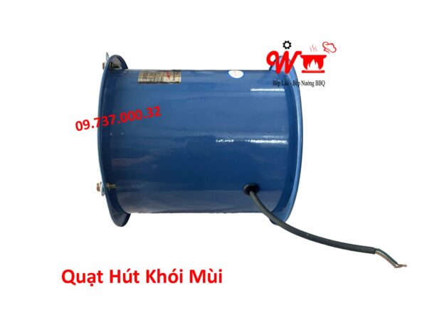 Quạt đồng trục trụ tròn, D200, D250, D300, D350, D400 mm Hút khói mùi - Ảnh 16
