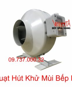 Alternative view of quạt hút mùi bếp nấu gia đình, quạt hút khói khử mùi nối ống D125 mm giá rẻ