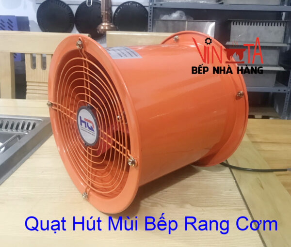 quạt hướng trục tăng áp, quạt hút mùi thông gió, quạt hút khói bếp nướng - Ảnh 7