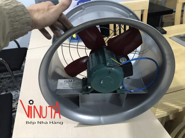 Quạt Hút Mùi Đồng Trục, quạt hút khói, mùi hôi, bụi bếp nấu, nhà xưởng giá rẻ - Ảnh 2