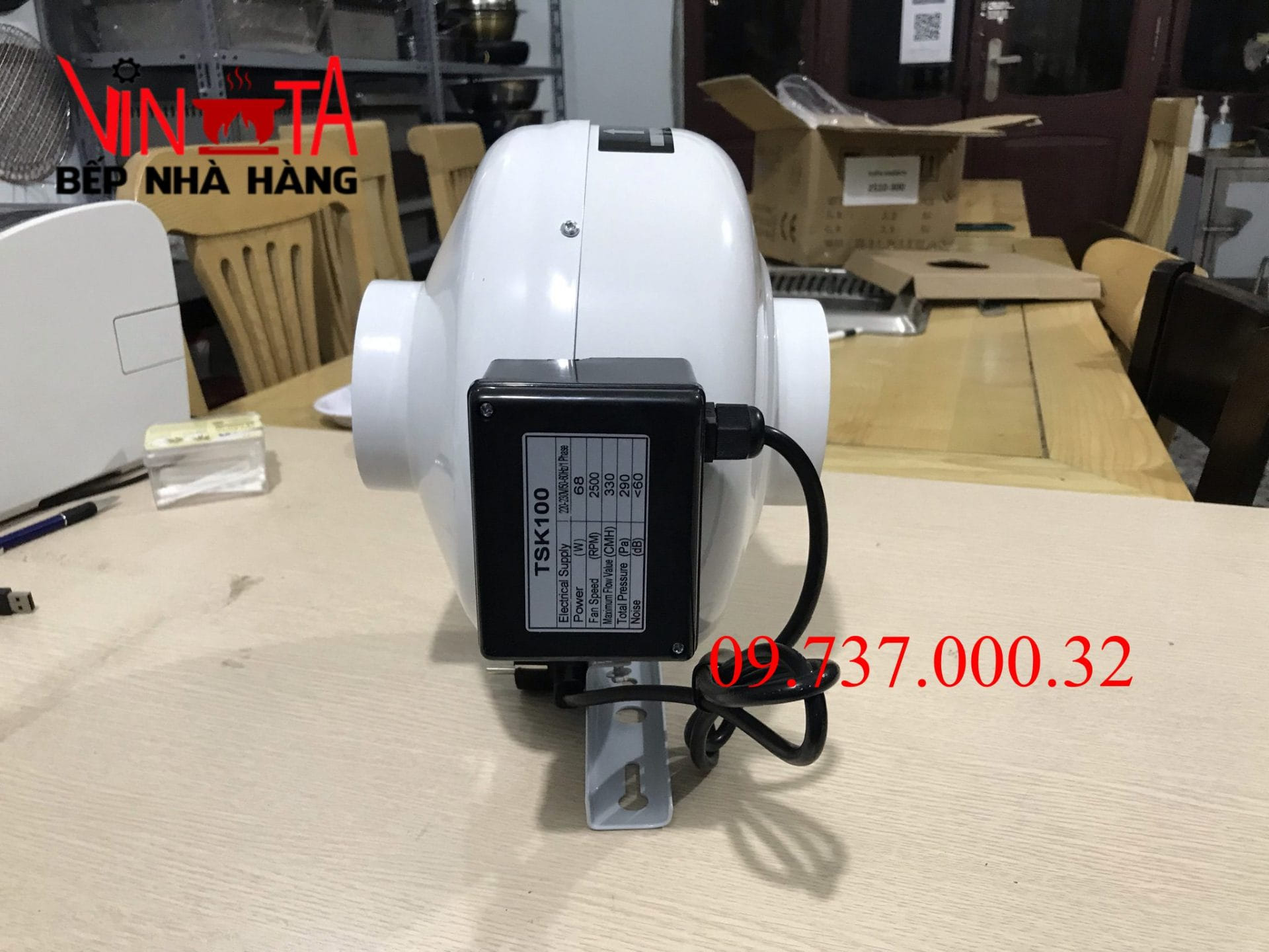 Quạt hút khói mùi nối ống giá rẻ