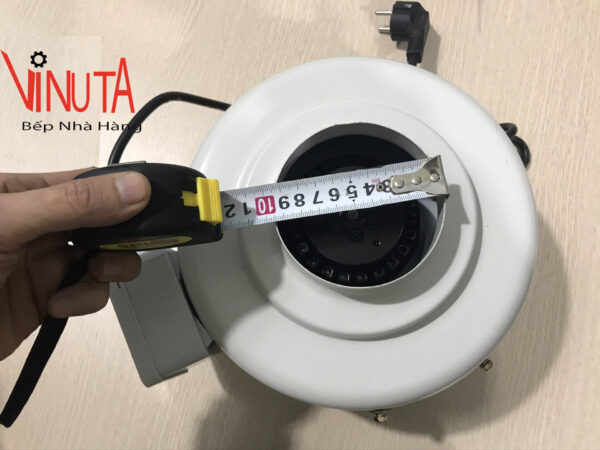 Quạt Hút Mùi Nối Ống gió D100 mm, quạt hút khói, mùi bếp nấu gia đình - Ảnh 10