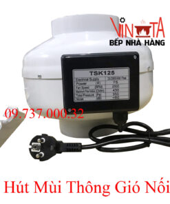Alternative view of Quạt hút mùi bếp nấu ăn gia đình nối ống phi 125, quạt hút khói chạy êm, giá rẻ