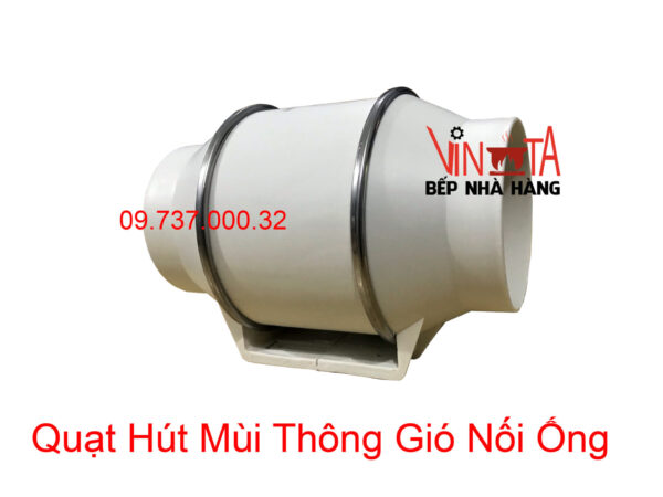Quạt hút nối ống gió d125, quạt thông gió khử mùi hôi phòng ngủ, vệ sinh, văn phòng - Ảnh 10