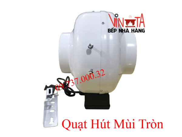 Quạt hút mùi bếp nấu ăn gia đình nối ống phi 125, quạt hút khói chạy êm, giá rẻ - Ảnh 9