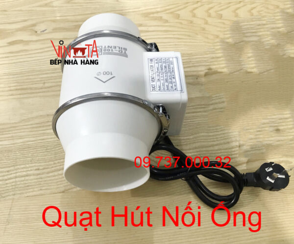 quạt hút mùi nối ống phi 100 mm, quạt thông gió, hút mùi hôi nhà vệ sinh, phòng ngủ - Ảnh 10