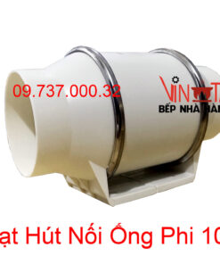quạt hút mùi nối ống phi 100 mm, quạt thông gió, hút mùi hôi nhà vệ sinh, phòng ngủ