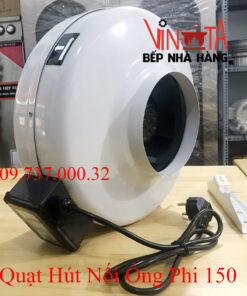 Alternative view of Quạt nối ống phi 150 mm, Quạt hút mùi, thông gió nối ống tròn giá rẻ