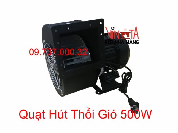 quạt thổi gió nóng 500w, quạt hút mùi thổi khí con sên mini, con sò, ốc giá rẻ - Ảnh 3