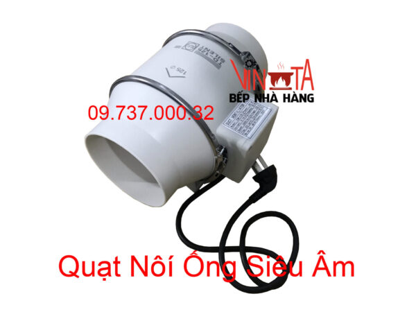 Quạt hút nối ống gió d125, quạt thông gió khử mùi hôi phòng ngủ, vệ sinh, văn phòng - Ảnh 14