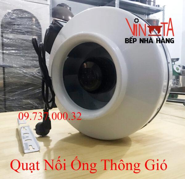 Quạt nối ống phi 200 mm, quạt hút mùi thông gió nối ống tròn giá rẻ bền - Ảnh 9
