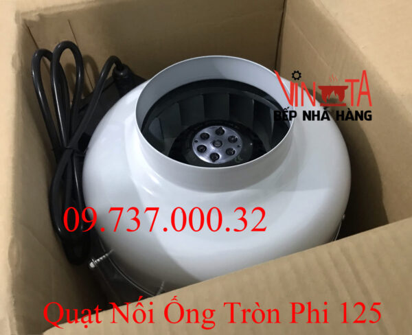 Quạt hút mùi bếp nấu ăn gia đình nối ống phi 125, quạt hút khói chạy êm, giá rẻ - Ảnh 10