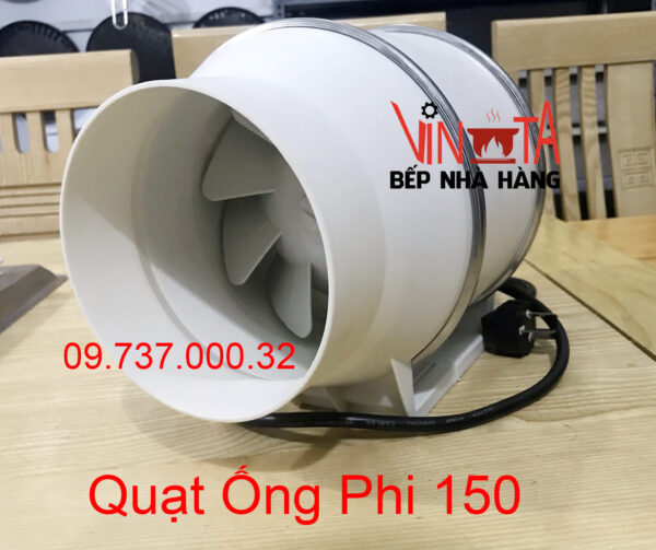 Quạt hút âm trần nối ống gió D150 mm, Quạt khử mùi hôi độc hại, cấp khí sạch - Ảnh 13