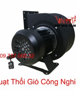 Alternative view of quạt thổi gió nóng 500w, quạt hút mùi thổi khí con sên mini, con sò, ốc giá rẻ