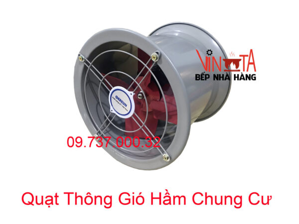 quạt thông gió hút mùi nhà xưởng sản xuất, hầm chung cư, bếp nấu giá rẻ - Ảnh 10