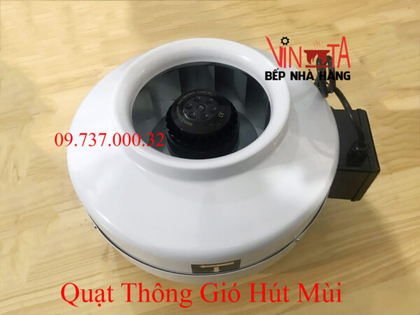 Quạt nối ống phi 200 mm, quạt hút mùi thông gió nối ống tròn giá rẻ bền - Ảnh 11
