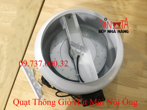 Quạt nối ống phi 315 mm, quạt thông gió, hút mùi nối ống tròn d315 mm - Ảnh 9