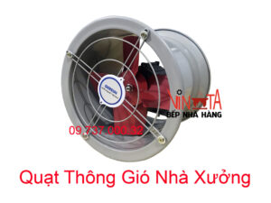 quạt thông gió hút mùi nhà xưởng sản xuất, hầm chung cư, bếp nấu giá rẻ