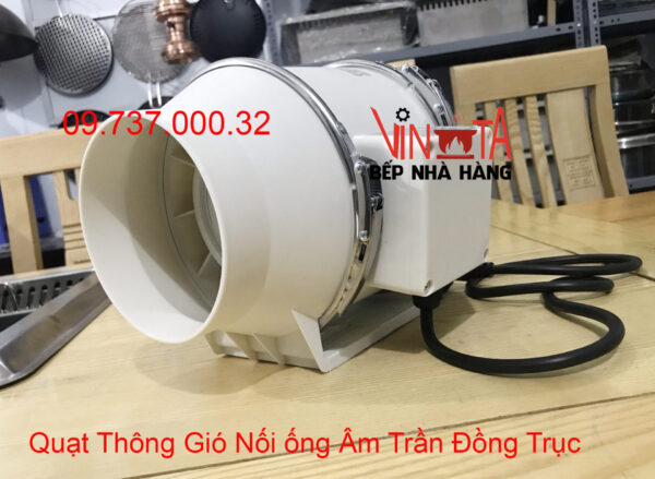 Quạt hút nối ống gió d125, quạt thông gió khử mùi hôi phòng ngủ, vệ sinh, văn phòng - Ảnh 16