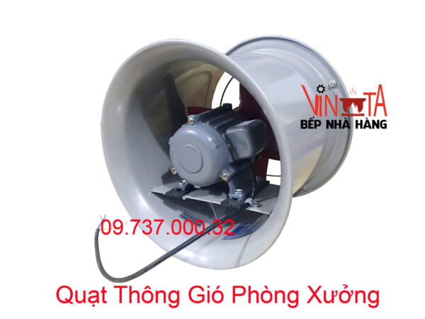 quạt thông gió hút mùi nhà xưởng sản xuất, hầm chung cư, bếp nấu giá rẻ - Ảnh 2