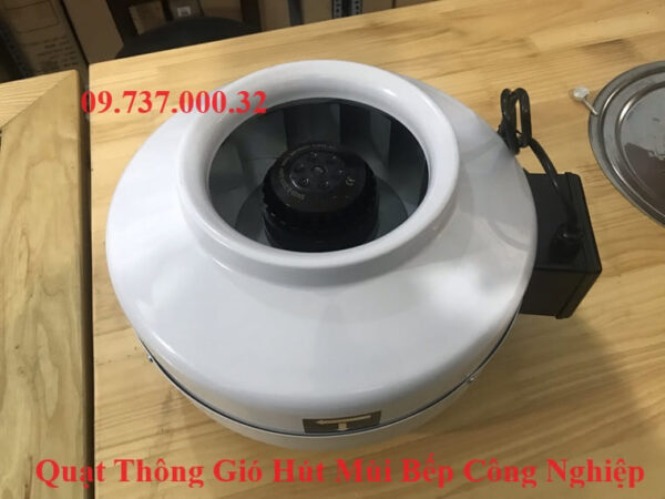 Quạt hút mùi nối ống D150, Quạt thông gió, hút khói mùi tốt nhất, êm, khỏe - Ảnh 6