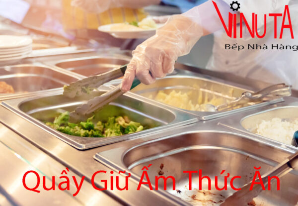 bàn hâm nóng thức ăn nhà hàng, quán ăn, khu công nghiệp chất lượng - Ảnh 12