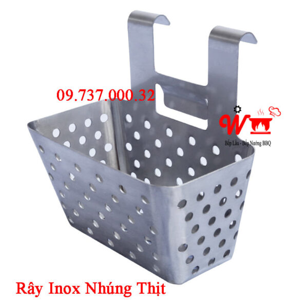 Rây inox 304, giỏ nhúng thịt nồi lẩu chuyên dùng cho bếp lẩu nhà hàng