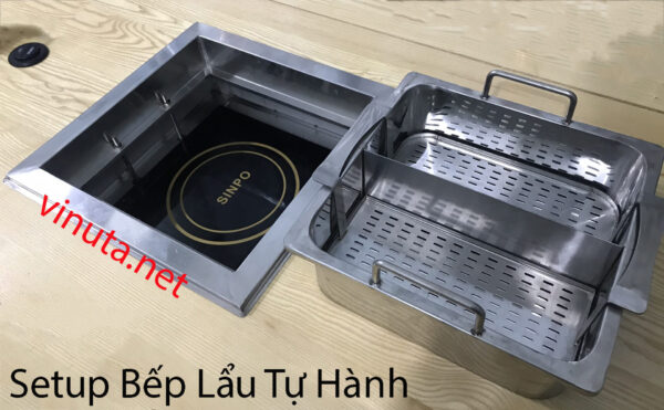 Nồi lẩu thang máy trung hoa nhà hàng - Ảnh 7