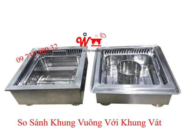 Bếp lẩu tự tiêu, khử khói mùi âm bàn, sang trọng, giống haidilao, hotpot - Ảnh 34