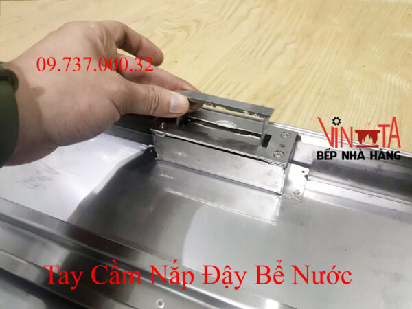 Nắp bể nước ngầm, âm sàn, inox 304, nắp đậy bể nước trong nhà - Ảnh 7