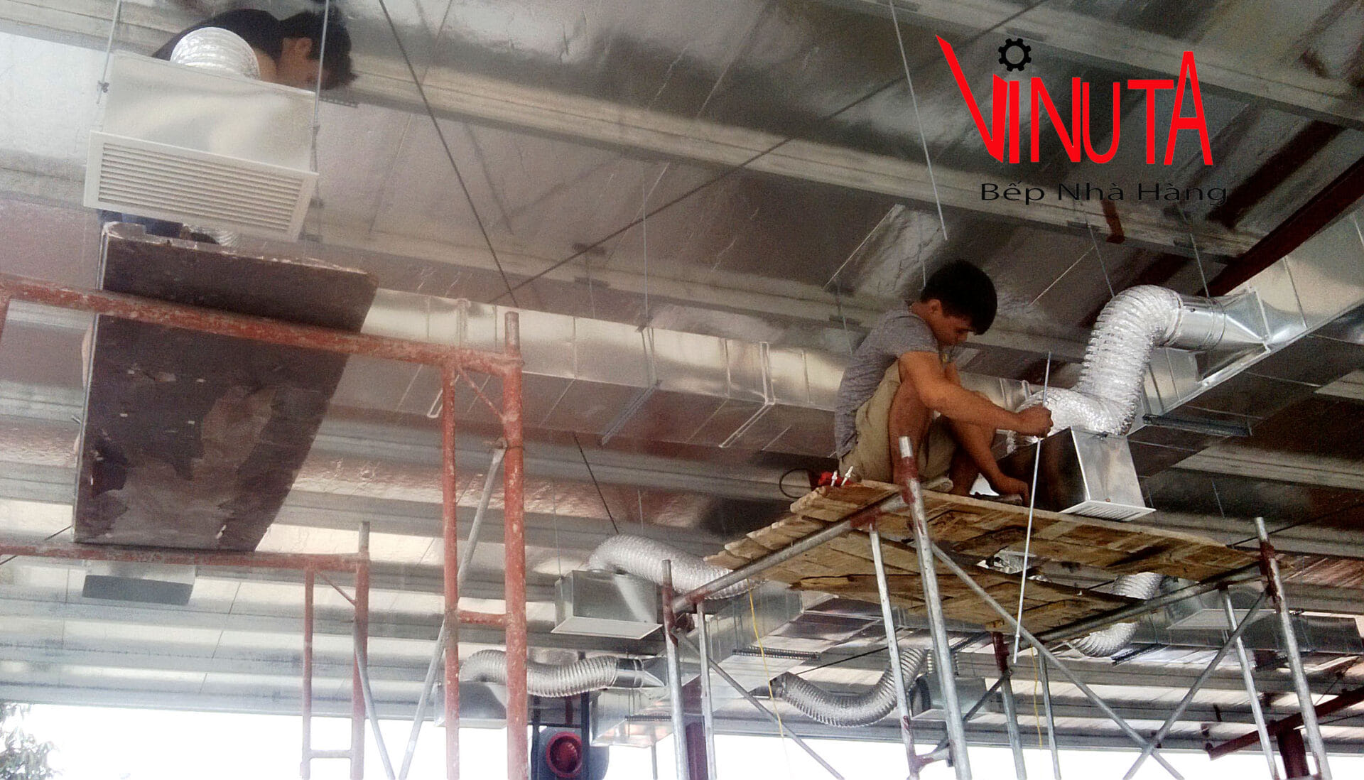 thi công hệ thống bếp lẩu nướng hàn quốc tại bắc giang