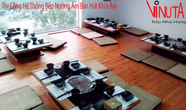 Bếp Nướng Âm Bàn Hút Âm - Ảnh 8