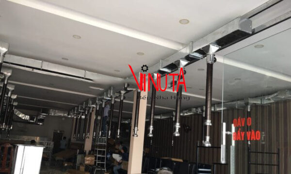 Ống Hút Khói Bếp Nướng màu Cà Phê - Ảnh 10