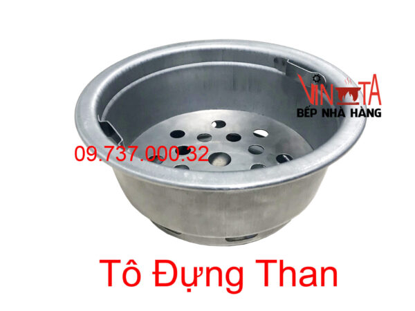 tô than bếp nướng tại bàn, tô đựng than, bát chứa than giá rẻ, dày, bền