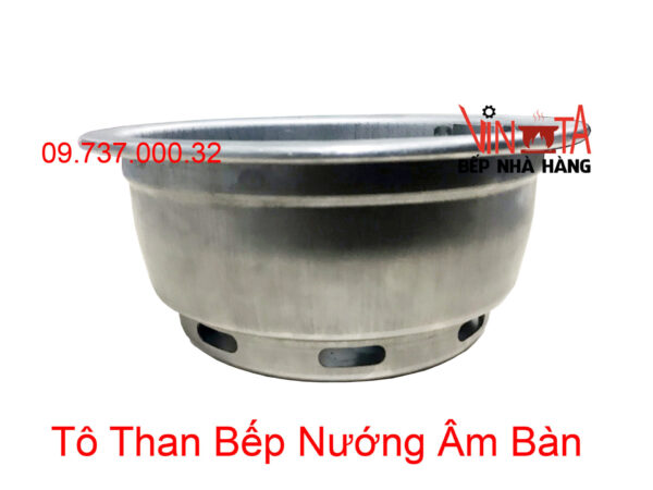tô than bếp nướng tại bàn, tô đựng than, bát chứa than giá rẻ, dày, bền - Ảnh 9