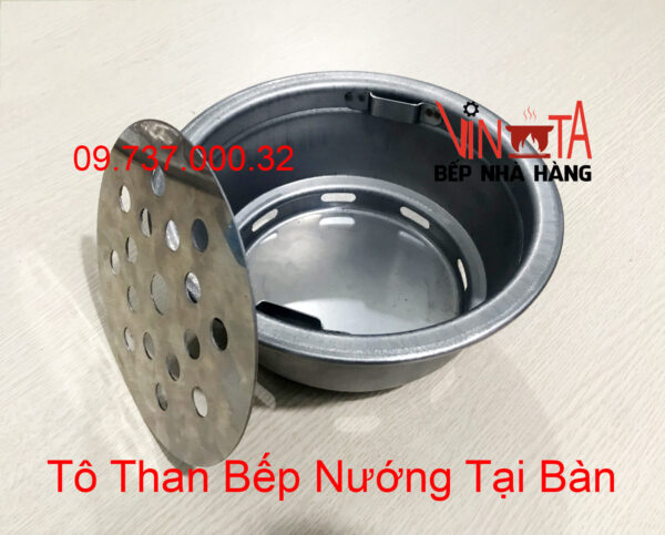 tô than bếp nướng tại bàn, tô đựng than, bát chứa than giá rẻ, dày, bền - Ảnh 10