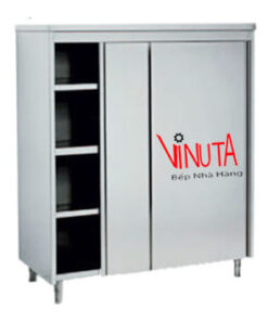Tủ đứng inox cửa trượt, lùa uy tín, chất lượng đảm bảo, giá rẻ nhất
