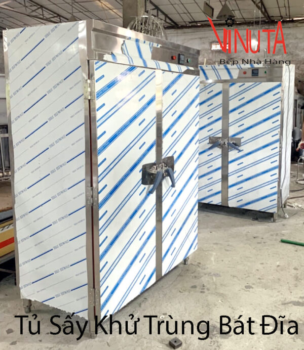 Tủ Sấy Khô Khử Trùng bát đĩa khay thức ăn nhà hàng, khu công nghiệp - Ảnh 11