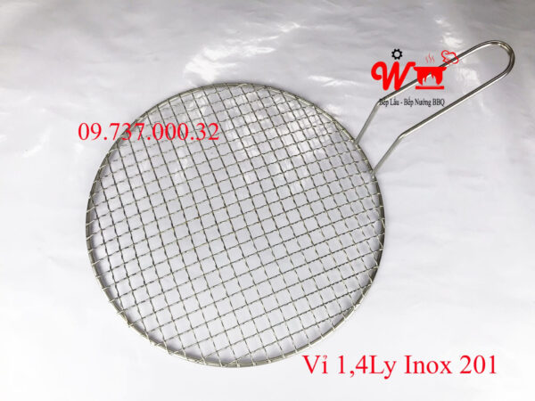 Vỉ nướng than bếp nướng, gogi, đĩa, khay, inox 304, gang chống dính - Ảnh 13