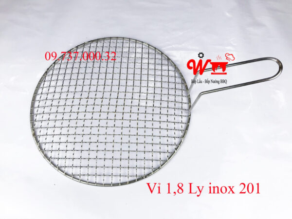 Vỉ nướng than bếp nướng, gogi, đĩa, khay, inox 304, gang chống dính - Ảnh 12