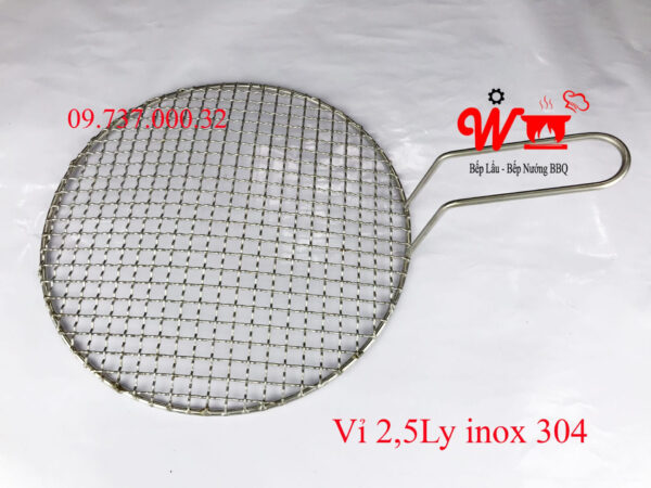 Vỉ nướng than bếp nướng, gogi, đĩa, khay, inox 304, gang chống dính - Ảnh 10