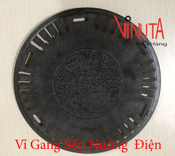 Vỉ Nướng Gang chuyên dùng cho bếp nướng tại bàn, bảo đảm uy tín, chất lượng - Ảnh 2