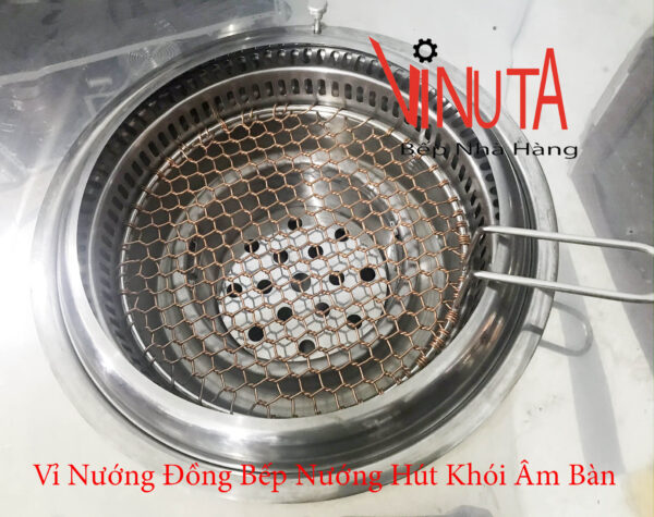 Vỉ nướng đồng, khay nướng thịt bằng đồng chuyên dùng bếp nướng Than BBQ - Ảnh 3