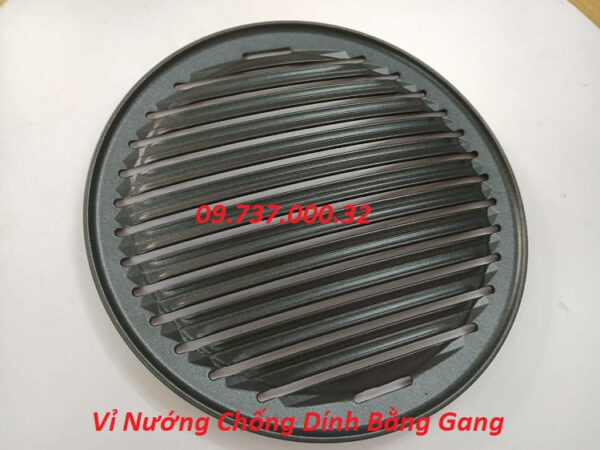 Vỉ gang bếp nướng BBQ, vỉ nướng bằng gang chống dính chất lượng - Ảnh 4