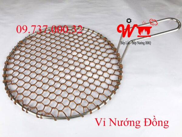 Vỉ nướng than bếp nướng, gogi, đĩa, khay, inox 304, gang chống dính - Ảnh 8