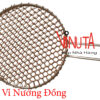 Vỉ nướng đồng, khay nướng thịt bằng đồng chuyên dùng bếp nướng Than BBQ