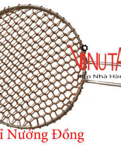 Vỉ nướng đồng, khay nướng thịt bằng đồng chuyên dùng bếp nướng Than BBQ