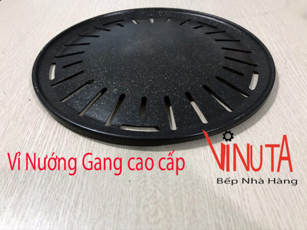 Vỉ Nướng Gang Chống Dính Cao Cấp - Ảnh 5